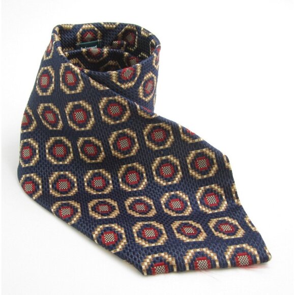 Vintage Men's Bolgheri Franco Silk Neck Tie (NT8) Made in Italy - Picture 1 of 7